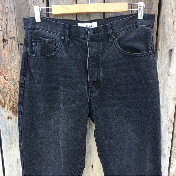 Kancan Dixon Ultra High Rise 90’s Boyfriend Jean Black 28 - Picture 3 of 15